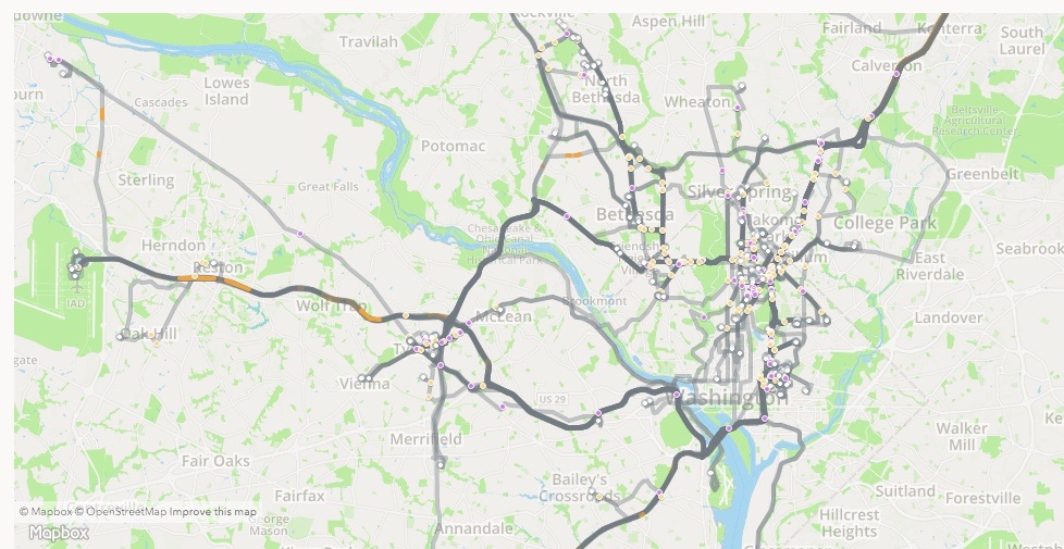 Driving Area Map